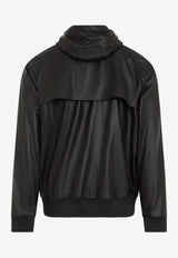 Berluti B-way Fly Zip-Up Leather Jacket Black R27LBU90.002-900 NOIR