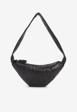 Medium Croissant Leather Shoulder Bag