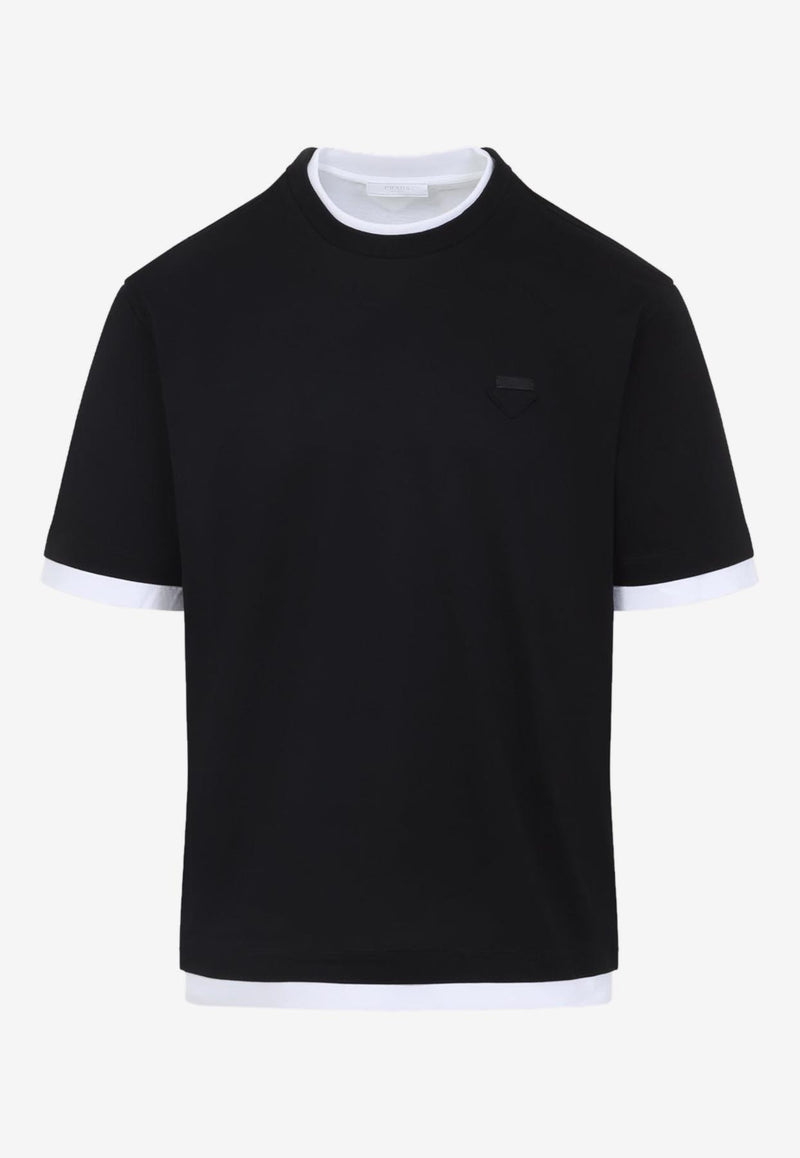 Double-Layer Short-Sleeved T-shirt