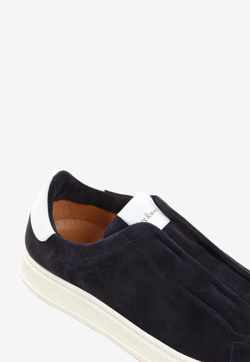 Slip-On Suede Sneakers