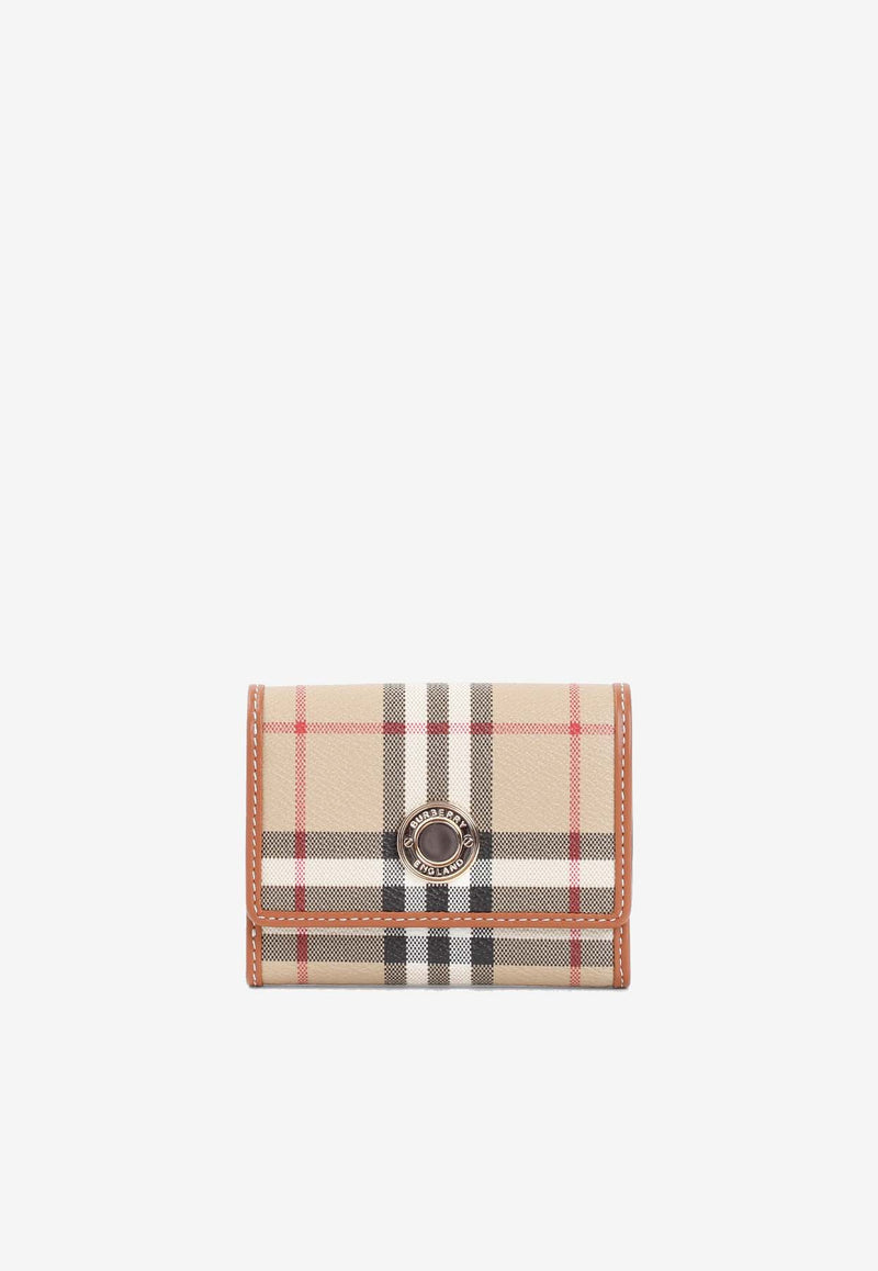 Lancaster Checked Wallet