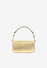 Small Locò Shoulder Bag in Embossed Leather