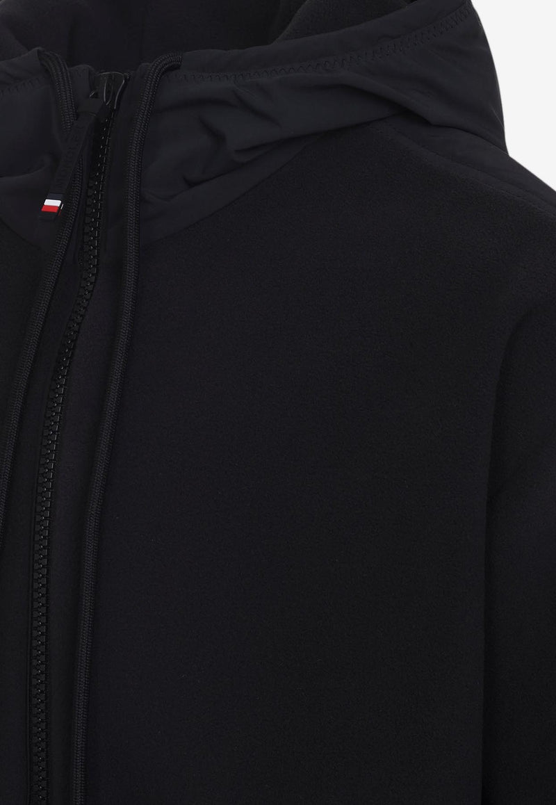 Zip-Up Fleece Hooded Jacket