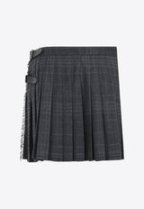 Pleated Mini Skirt