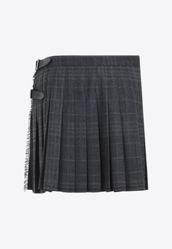 Pleated Mini Skirt