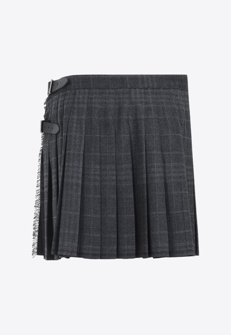 Pleated Mini Skirt