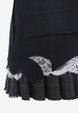 Patched Cargo Mini Skirt