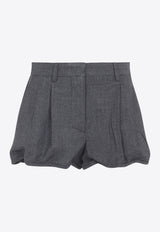 Tailored Wool Shorts