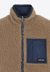 Wool Teddy Zip-Up Vest