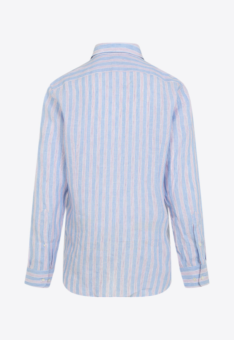 Striped Long-Sleeved Shirt