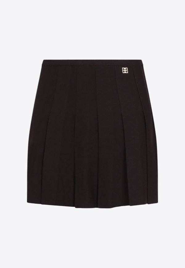 Pleated Mini Skirt