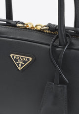 Mini Leather Top Handle Bag