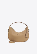 Small Arqué Leather Shoulder Bag