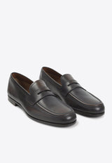 Rother Calf Leather Penny Loafers