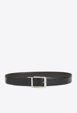 Monogram Two-Tone Leather Belt