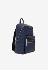 Ferragamo Embossed Gancini Backpack Navy 241366 TRAV EMB BLO 791427 NEW NAVY DKB