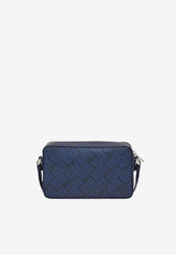 Ferragamo Monogram Jacquard Messenger Bag Navy 241658 ALL OVER 791232 NEW NAVY DKB