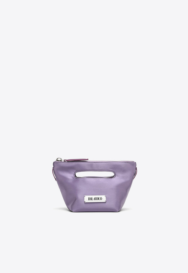 The Attico Via Dei Giardini 15 Top Handle Bag Purple 241WAH48AC04/O_ATTIC-011