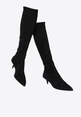 A.EMERY The Oscar 65 Knee-High Suede Boots  Black 242313SUE/R_AEME-BS