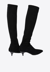 A.EMERY The Oscar 65 Knee-High Suede Boots  Black 242313SUE/R_AEME-BS