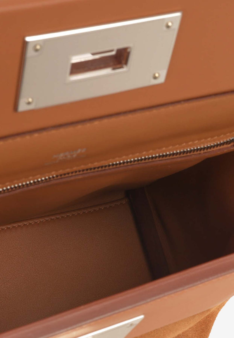 24/24 21 in Gold Grizzly Swift Leather with Palladium Hardware