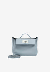 24/24 21 in Gris Pantin Evercolor and Swift with Gold Hardware