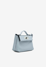 24/24 21 in Gris Pantin Evercolor and Swift with Gold Hardware