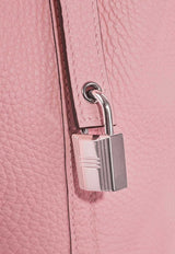 Picotin Lock 18 in Rose Sakura Taurillon Clemence with Palladium Hardware