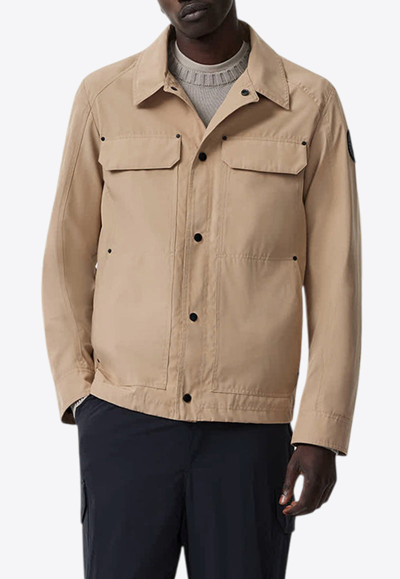 Canada Goose Burnaby Chore Overshirt Beige 2447MBBEIGE