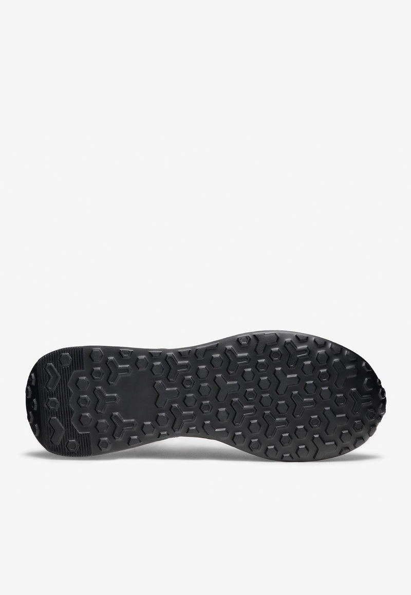 MAGNANNI Leather and Suede Sneakers Blue 24747_BLUE