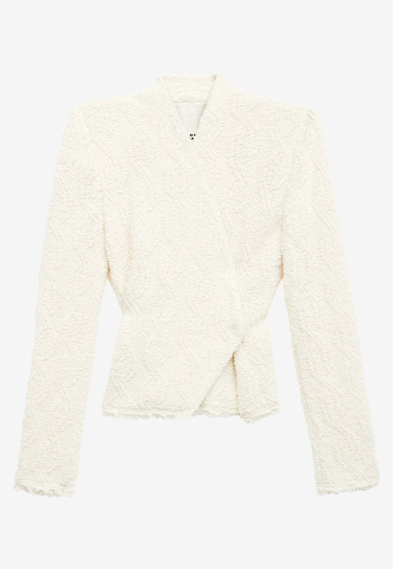 Isabel Marant Loyana Cowens Cardigan 24AVE0389FA-B3E04IWHITE