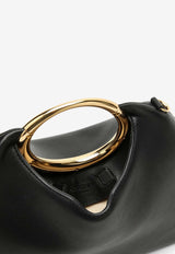 Jacquemus Medium Le Calino Nappa Leather Top Handle Bag Black 24E241BA3963171/O_JACQM-990