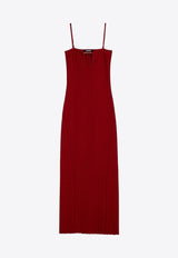 Jacquemus La Robe Sierra Bretelles Midi Dress Red 24E241KN3582355/P_JACQM-480