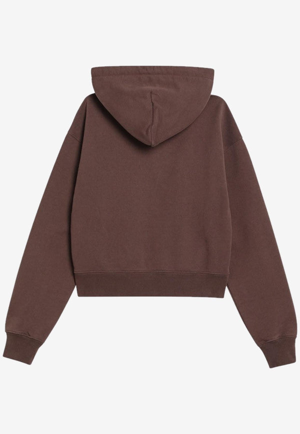 Jacquemus Gros Grain Hooded Sweatshirt Brown 24EHOW00247AJ00109/R_JACQM-880