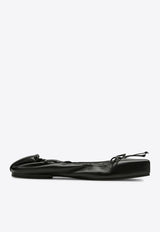 Jacquemus Le Ballet Square Ballet Flats Black 24H243FO1573073/P_JACQM-990