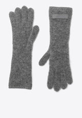 Jacquemus Gros Grain Alpaca Gloves Gray 24HACU0066DAK00227/R_JACQM-970