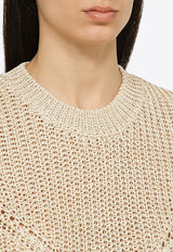 Isabel Marant Knitted Crewneck Sweater 24PPU0421FAB1L04I/O_ISAMA-23EC