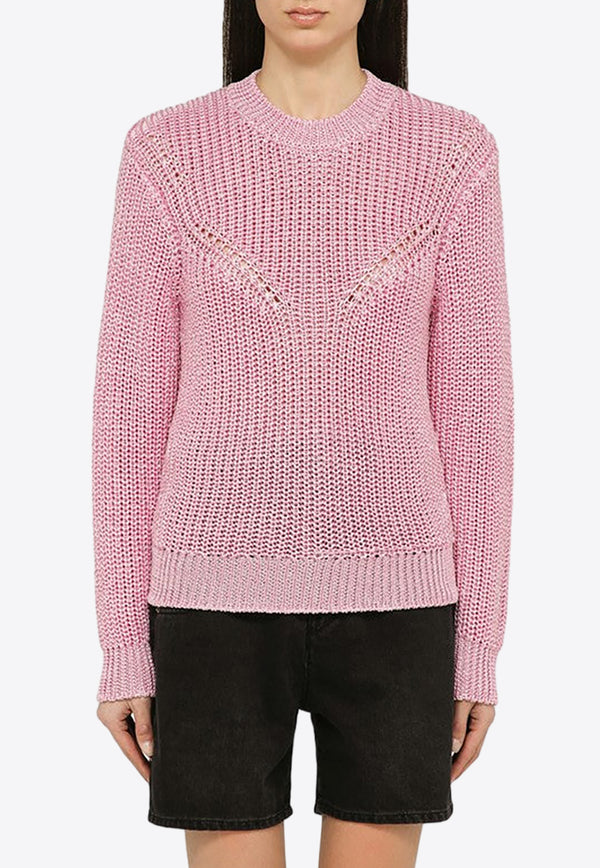 Isabel Marant Knitted Crewneck Sweater 24PPU0421FAB1L04I/O_ISAMA-40LK