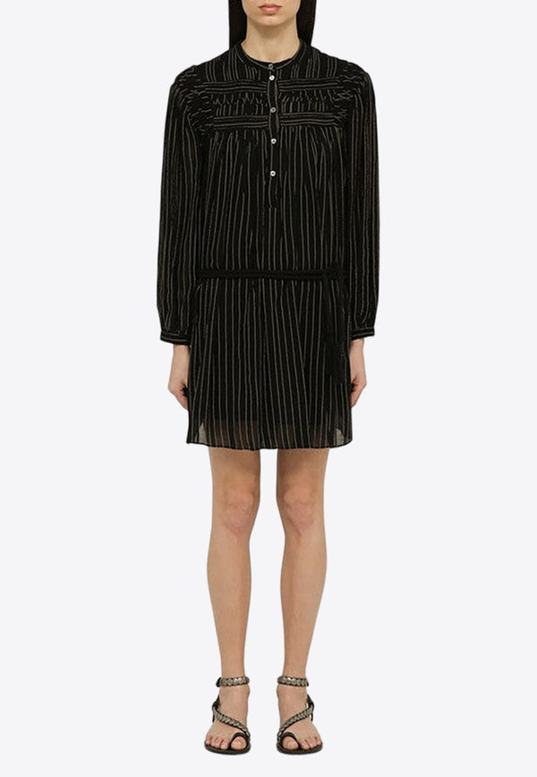 Isabel Marant Etoile Striped Mini Shirt Dress 24PRO0337FAB1I04E/O_ISAET-02FK