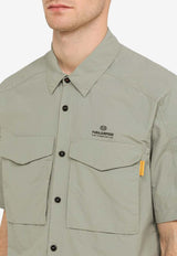 Parajumpers Pete Short-Sleeved Shirt 24SMPMSISJ03NY/O_PARA-0306 Gray
