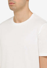 Parajumpers Shispare Logo Patch T-shirt 24SMPMTSEY27CO/O_PARA-0501 White