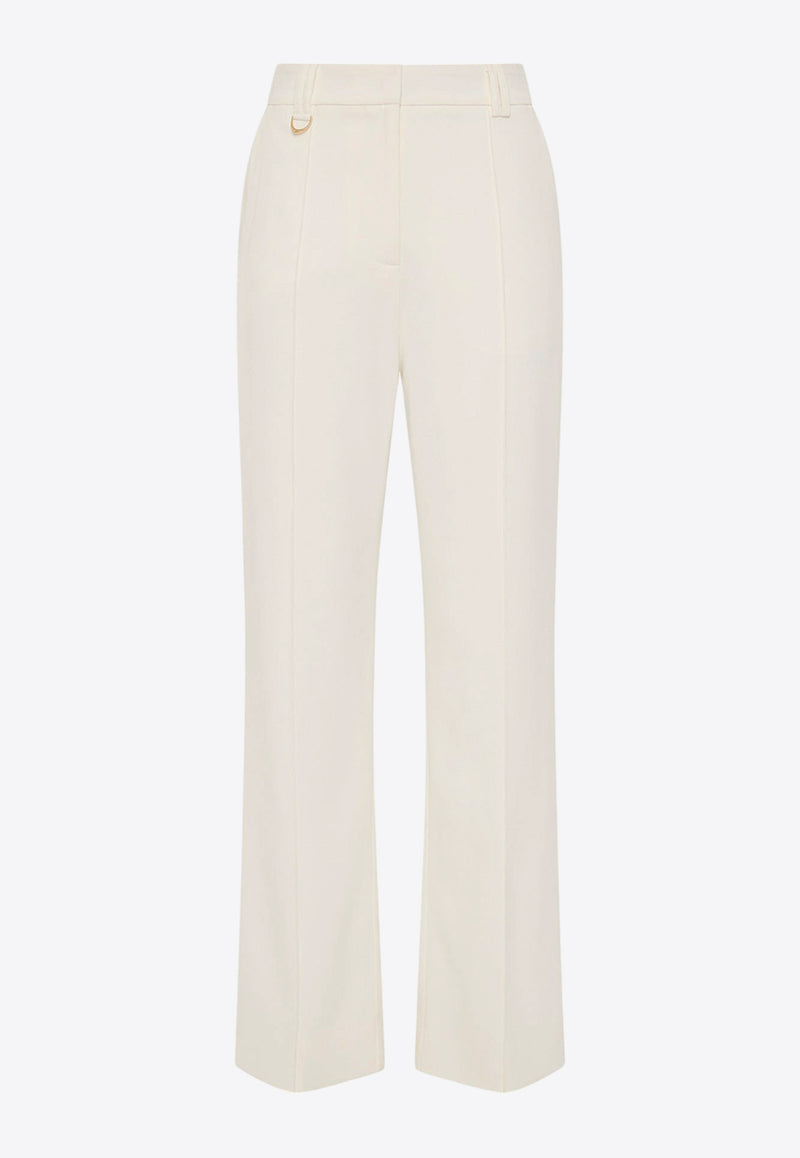 Aje Caterina Tailored Straight-Leg Pants White 24SS3075WHITE