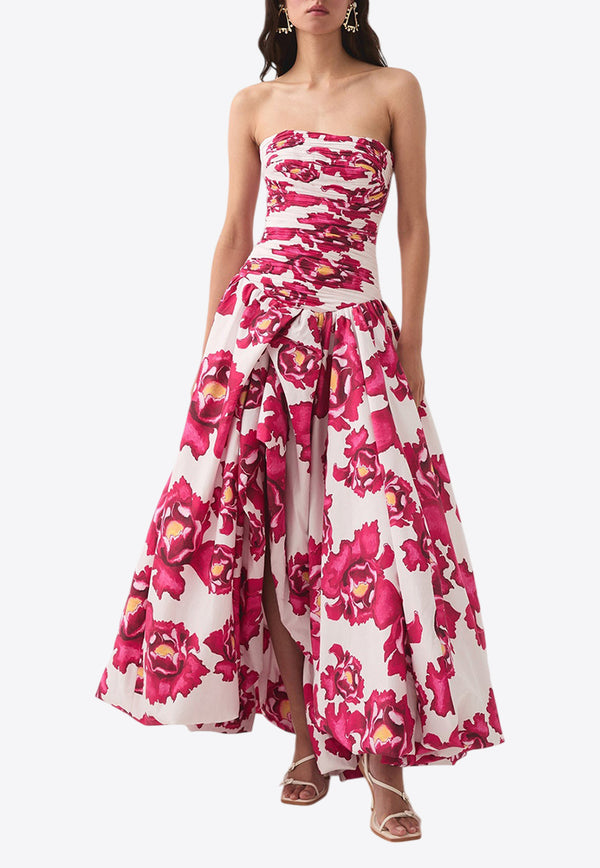 Aje Behold Floral Print Maxi Dress Multicolor 24SS5337FLORAL