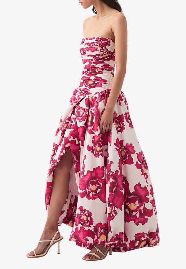 Aje Behold Floral Print Maxi Dress Multicolor 24SS5337FLORAL