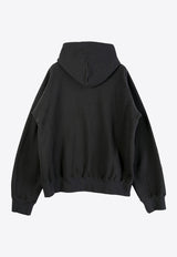 Sacai X Carhartt Wip Logo Patch Faded Hooded Sweatshirt Black 25-00993SCO/R_SACAI-001