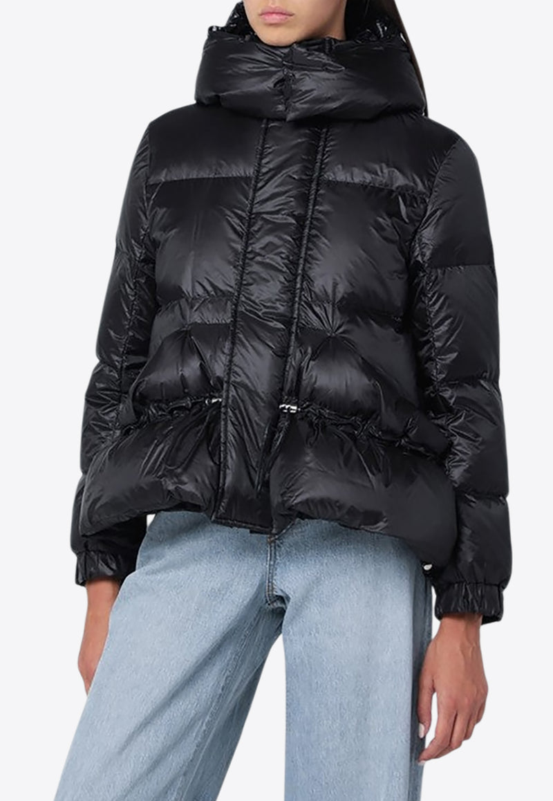 Sacai Drawstring Down Jacket Black 25-08072NY/R_SACAI-001