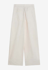 MKDT Studio Wide-Leg Pants Ecru 25-2-089-3022CO/Q_MKDT-EC