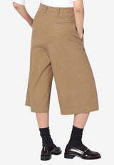 MKDT Studio Long Bermuda Shorts Beige 25-3-189-3006CO/R_MKDT-DR