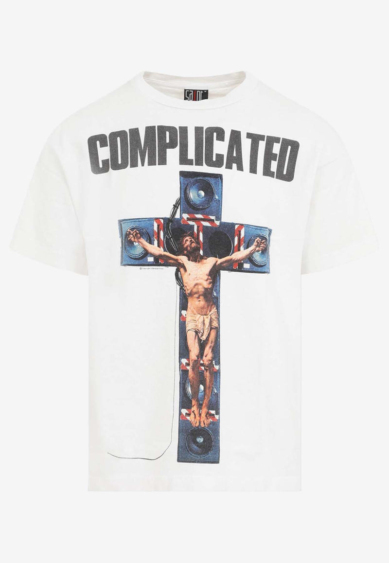 Complicated Graphic-Print T-shirt