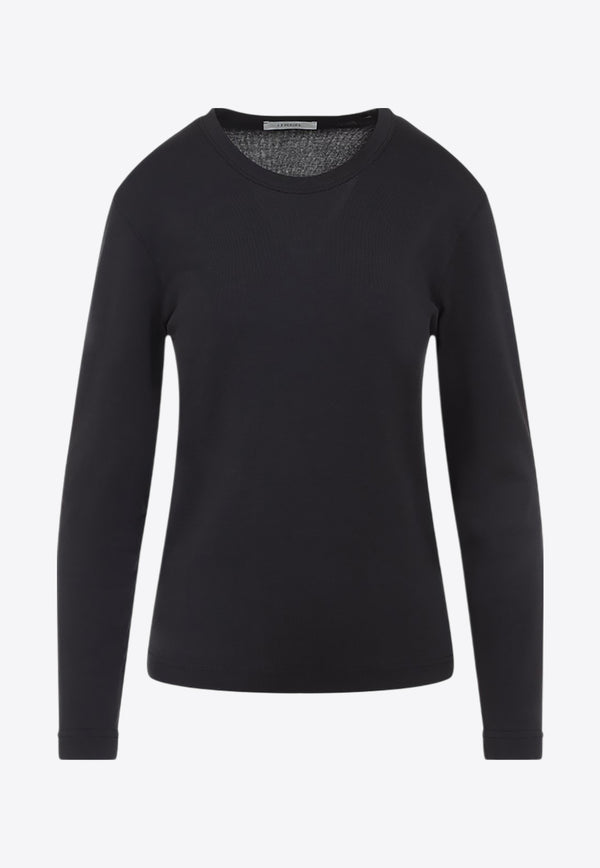 Long-Sleeved Crewneck T-shirt